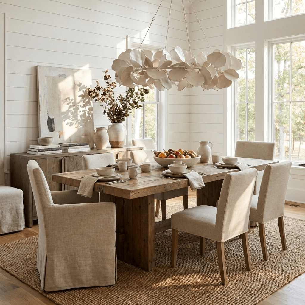 Petal Grove Plaster Chandelier - Vakkerlight