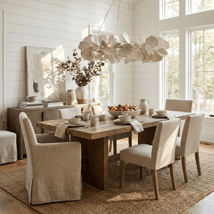 Petal Grove Plaster Chandelier - Vakkerlight