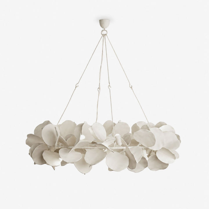 Petal Grove Plaster Chandelier - Vakkerlight
