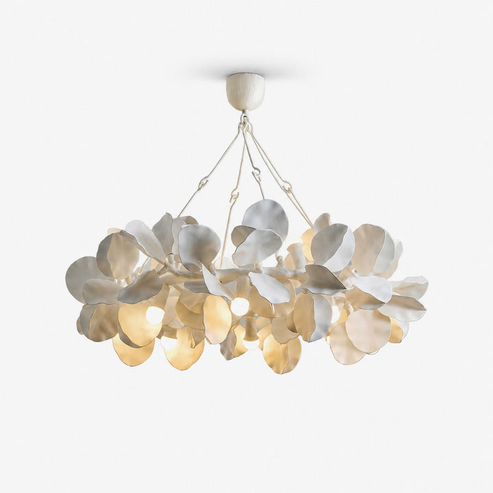 Petal Grove Plaster Chandelier - Vakkerlight