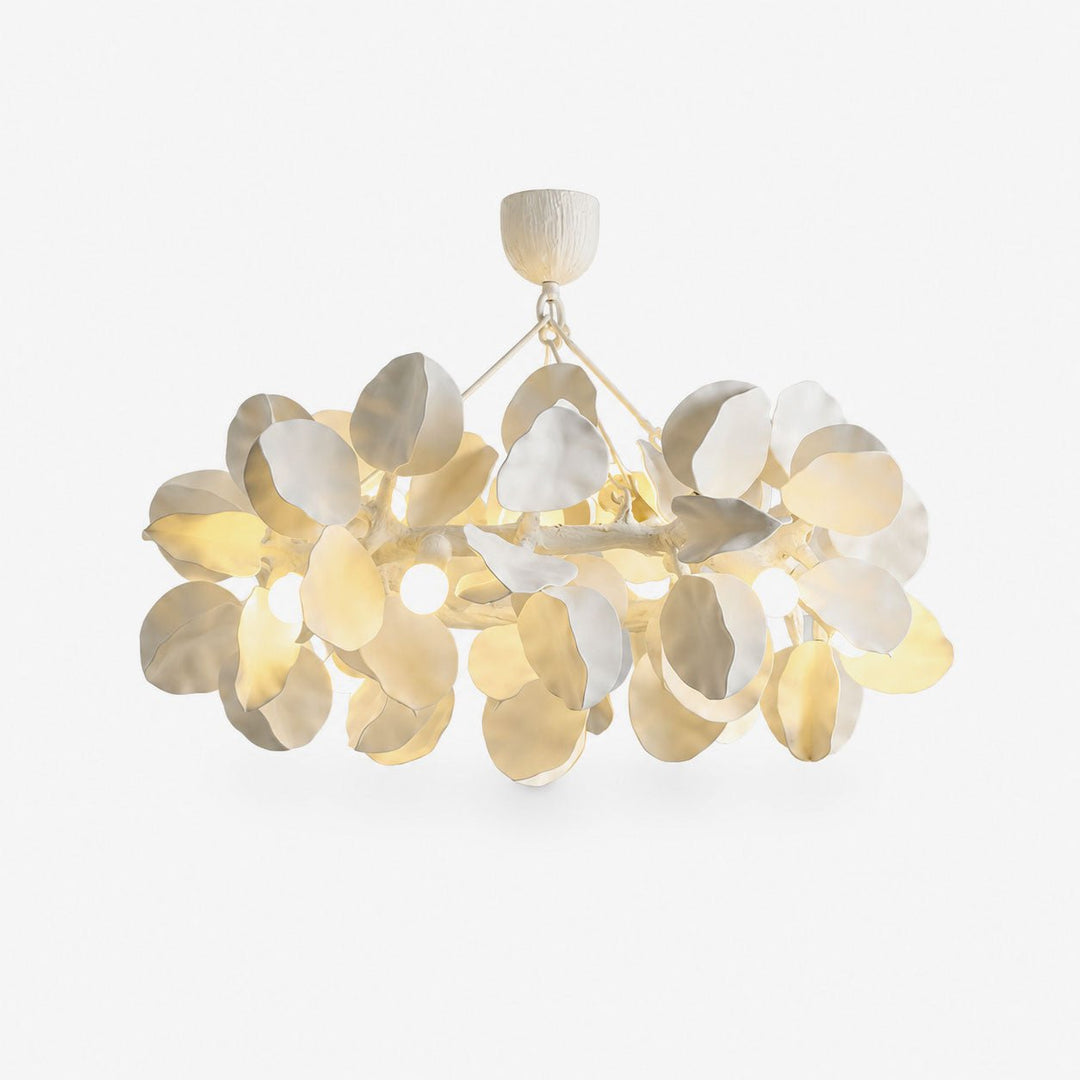 Petal Grove Plaster Chandelier - Vakkerlight