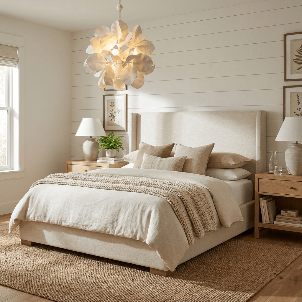 Petal Grove Plaster Chandelier - Vakkerlight