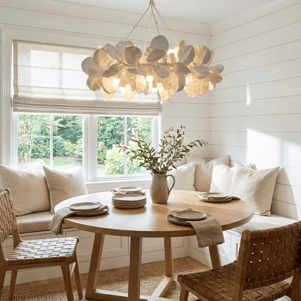Petal Grove Plaster Chandelier - Vakkerlight
