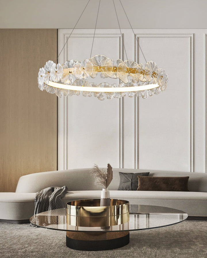 Petal Halo Chandelier - Vakkerlight