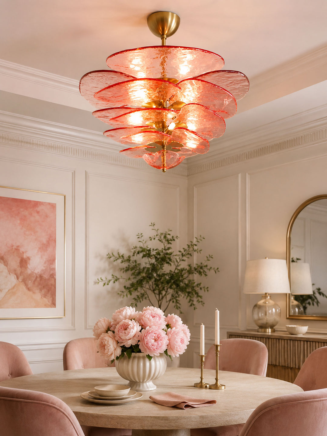 Petals Glass Chandelier - Vakkerlight