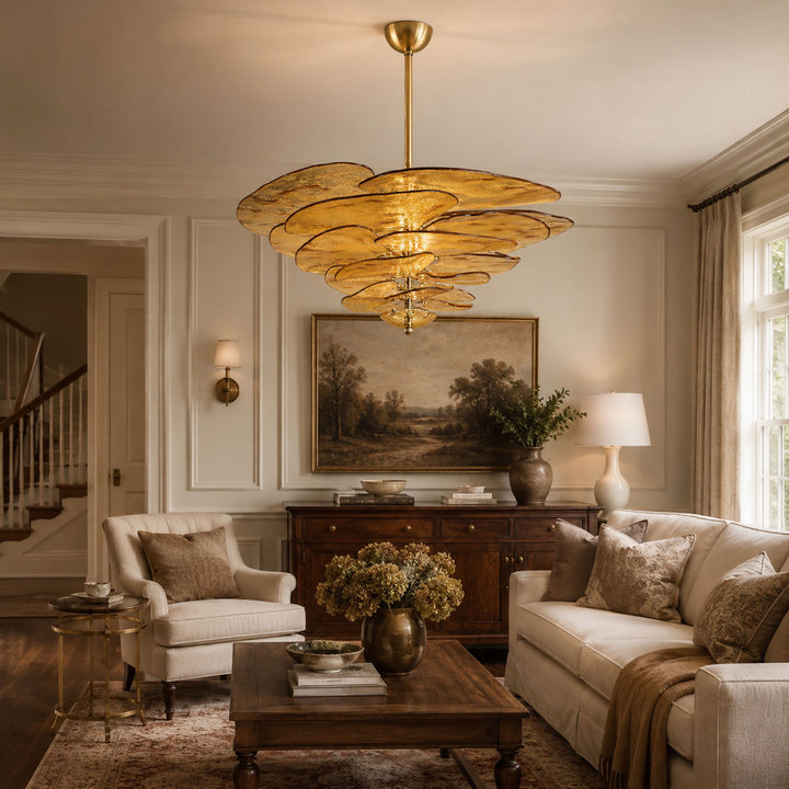 Petals Glass Chandelier - Vakkerlight
