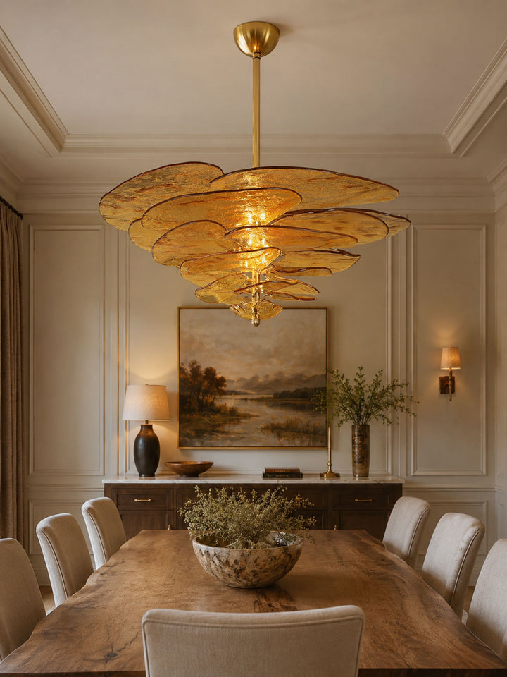 Petals Glass Chandelier - Vakkerlight