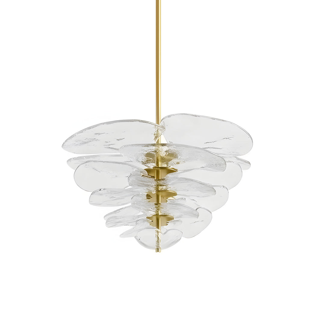 Petals Gold Murano Chandelier - Vakkerlight