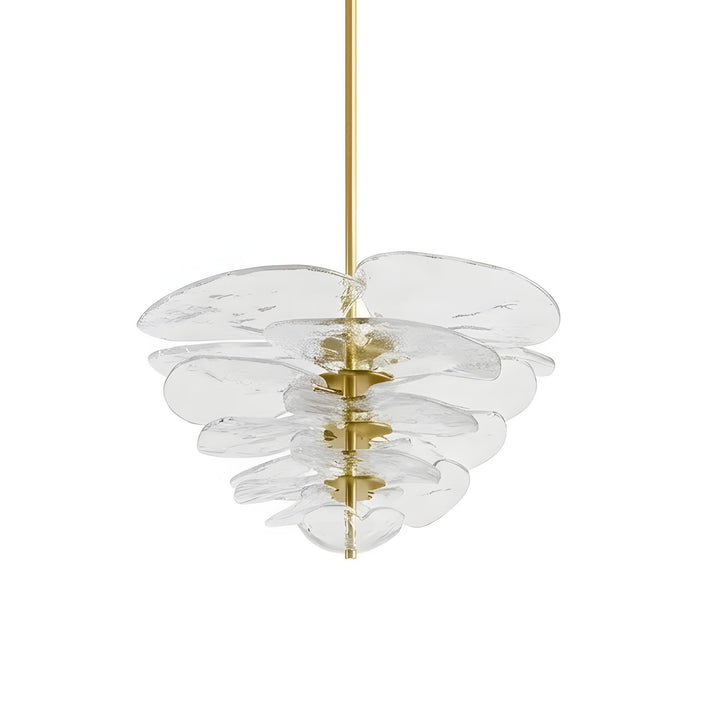 Petals Gold Murano Chandelier - Vakkerlight