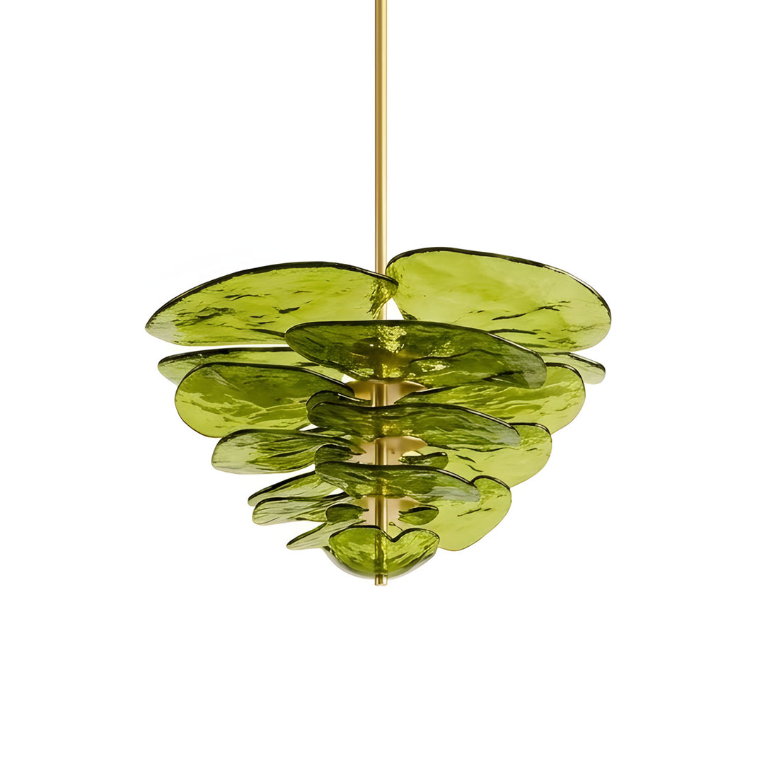 Petals Gold Murano Chandelier - Vakkerlight