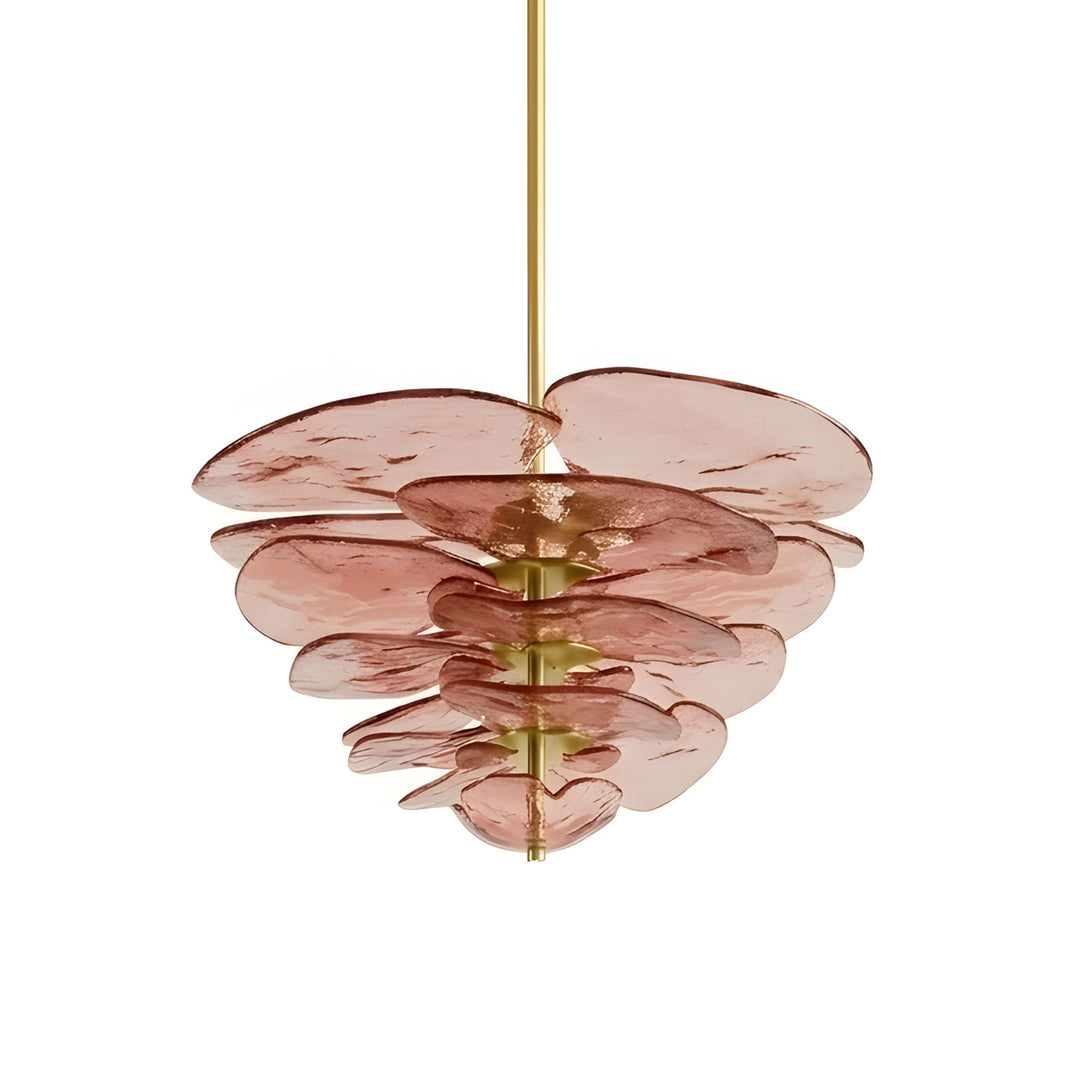 Petals Gold Murano Chandelier - Vakkerlight