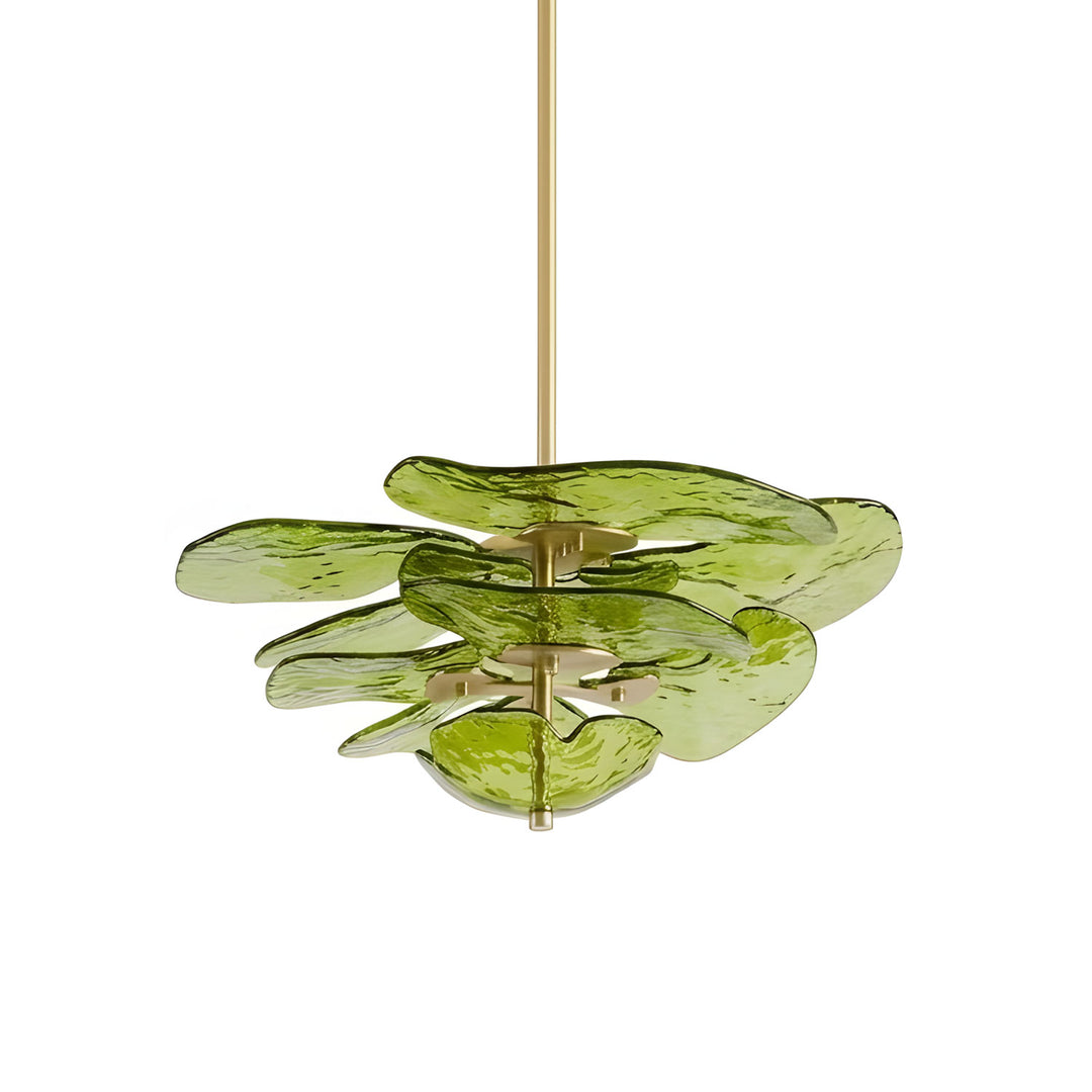 Petals Gold Murano Chandelier - Vakkerlight