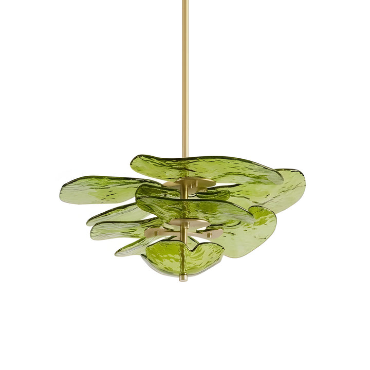 Petals Gold Murano Chandelier - Vakkerlight