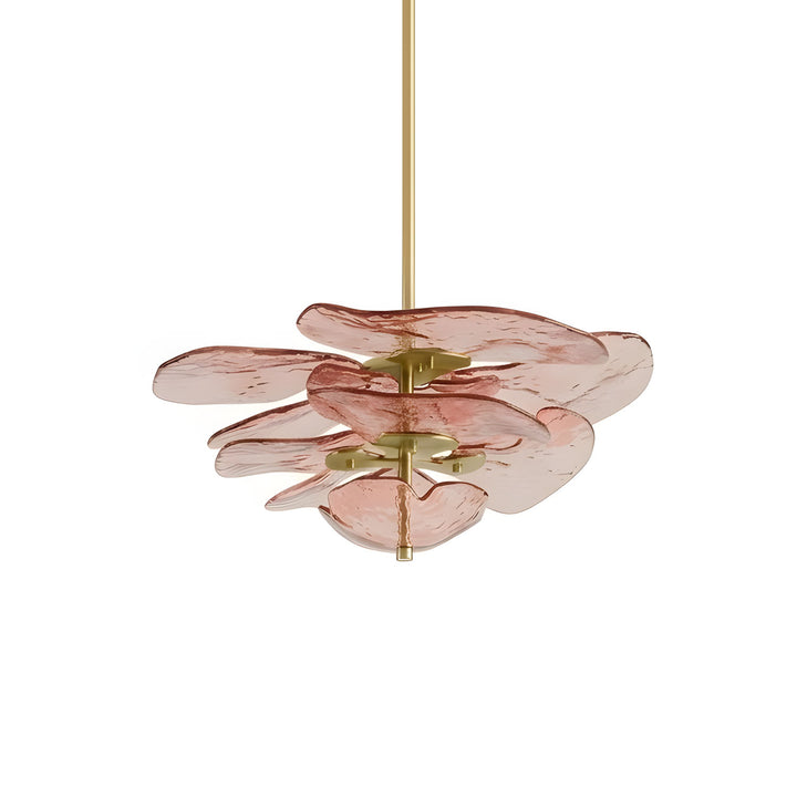 Petals Gold Murano Chandelier - Vakkerlight