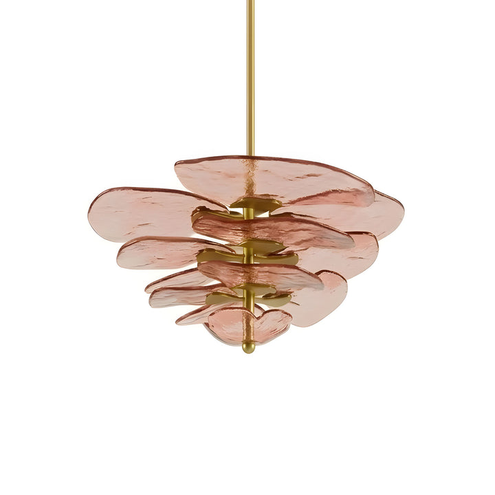 Petals Gold Murano Chandelier - Vakkerlight