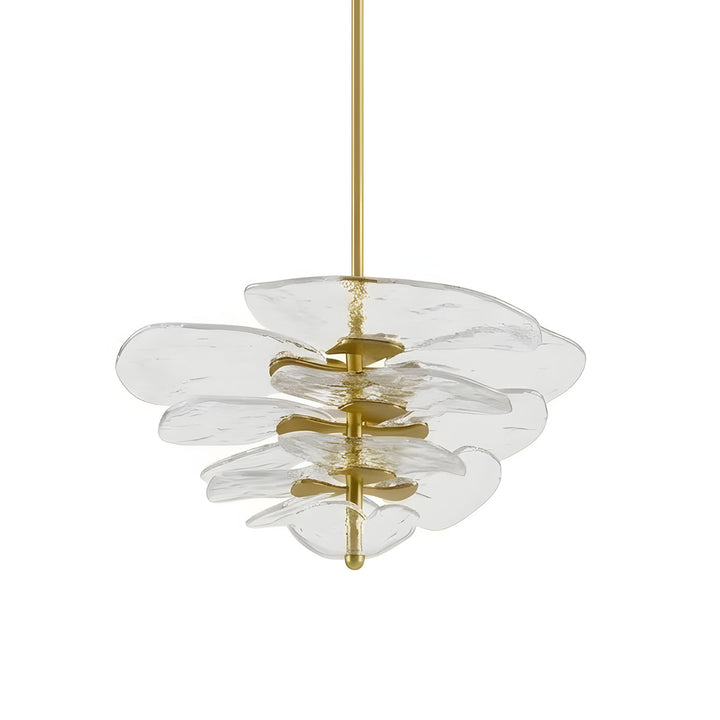 Petals Gold Murano Chandelier - Vakkerlight