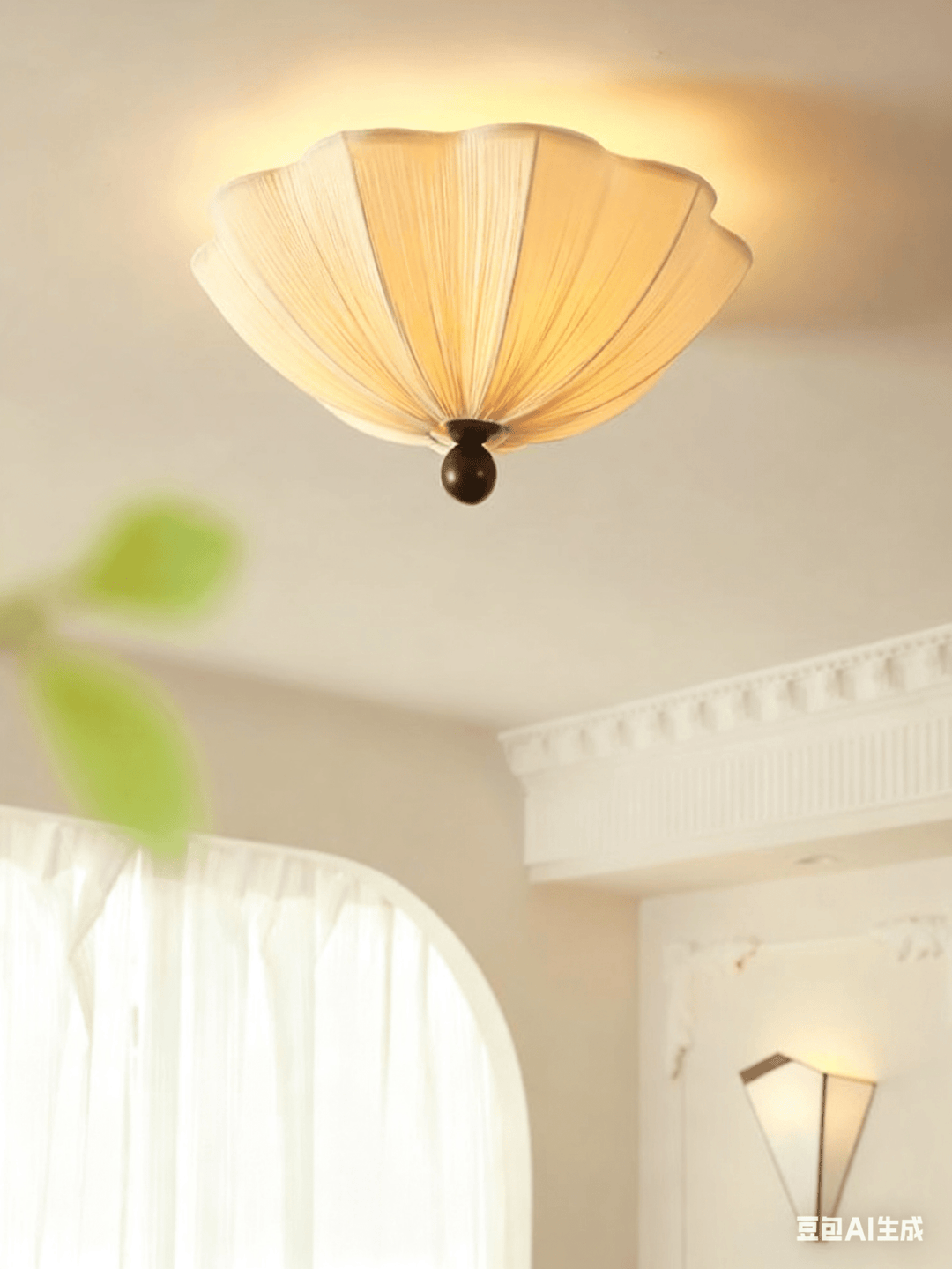 Petals Fabric Ceiling Light - Vakkerlight