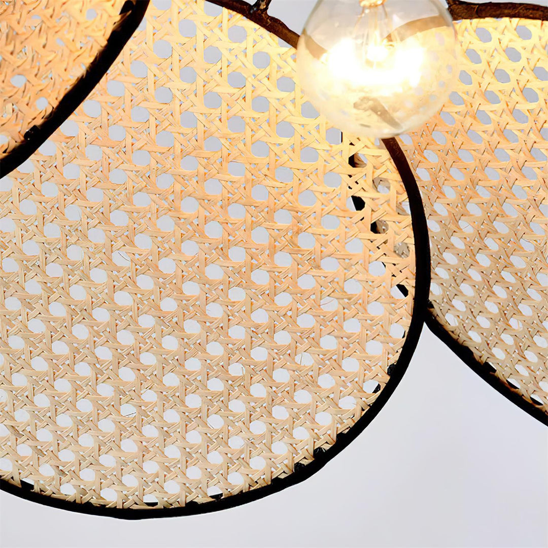 Petals Rattan Pendant Lamp - Vakkerlight