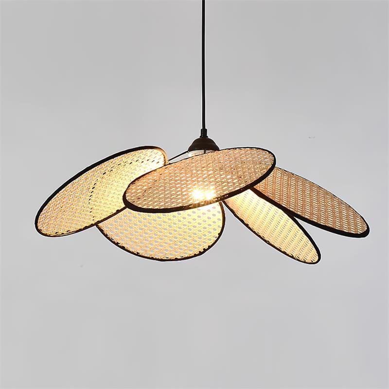 Petals Rattan Pendant Lamp - Vakkerlight