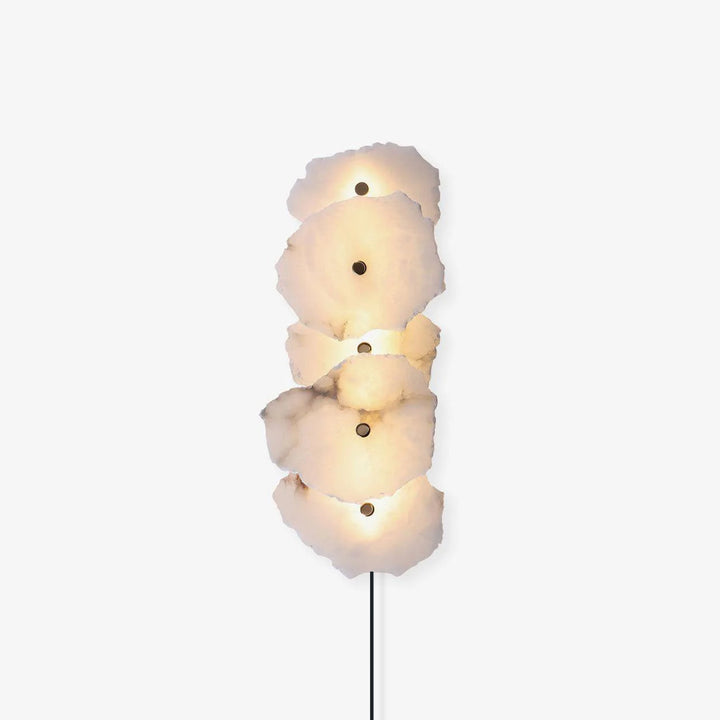 Petra Alabaster Plug-in Wall Lamp