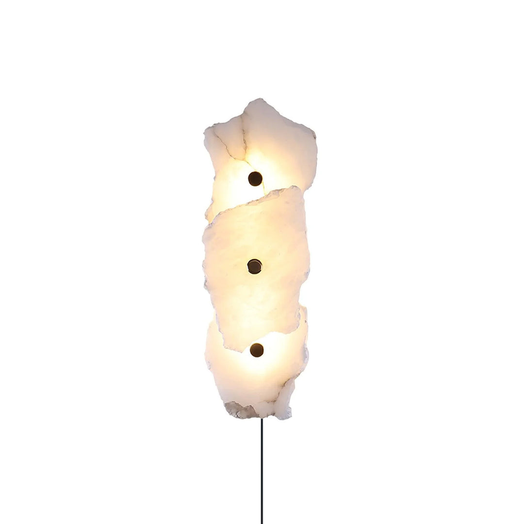 Petra Alabaster Plug-in Wall Lamp