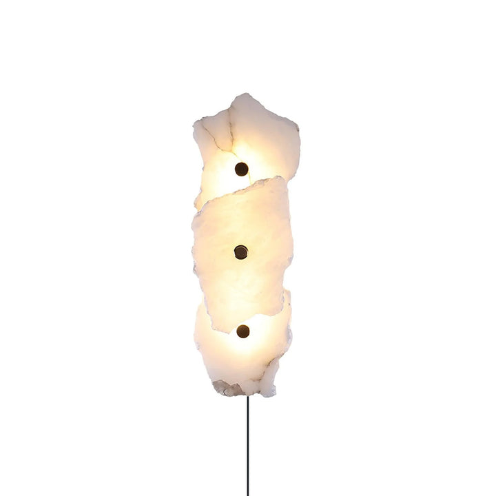 Petra Alabaster Plug-in Wall Lamp