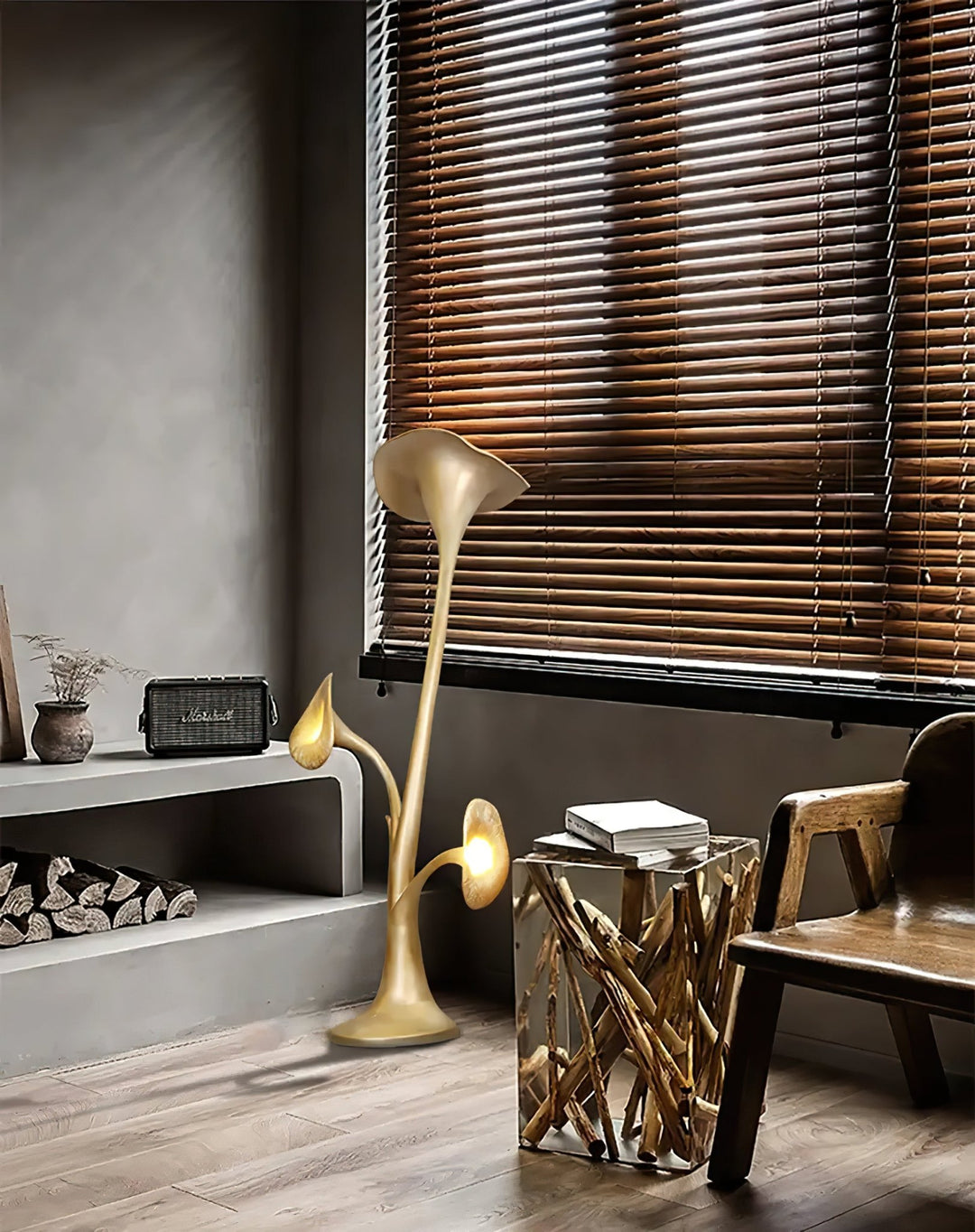 Petunia Sculpture Floor Lamp - Vakkerlight