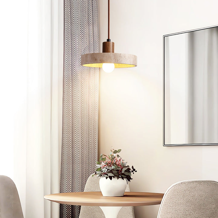 Piedra Travertine Pendant Light - Vakkerlight