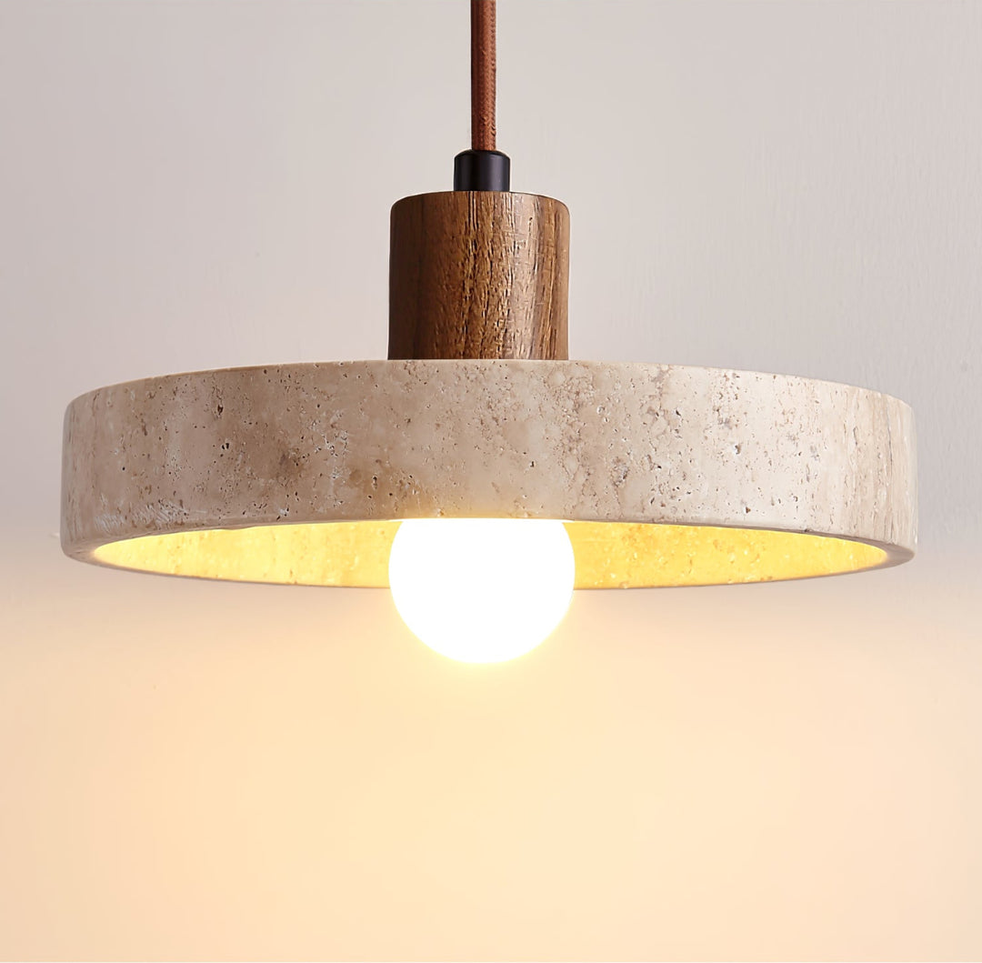Piedra Travertine Pendant Light - Vakkerlight