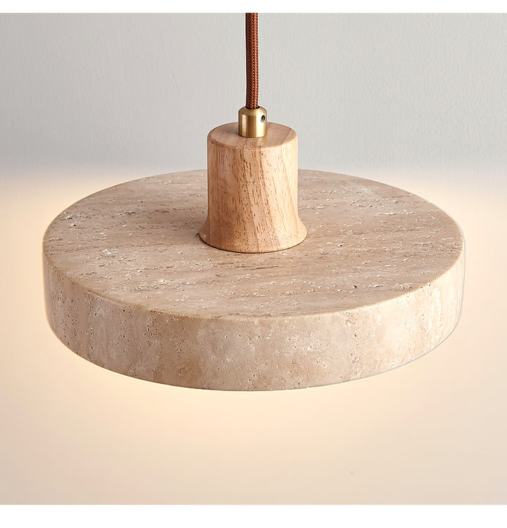 Piedra Travertine Pendant Light - Vakkerlight