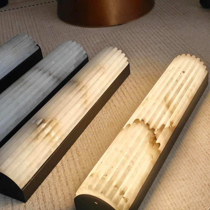 Aplique de pared Pilaster de alabastro
