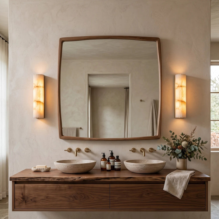 Aplique de pared Pilaster de alabastro