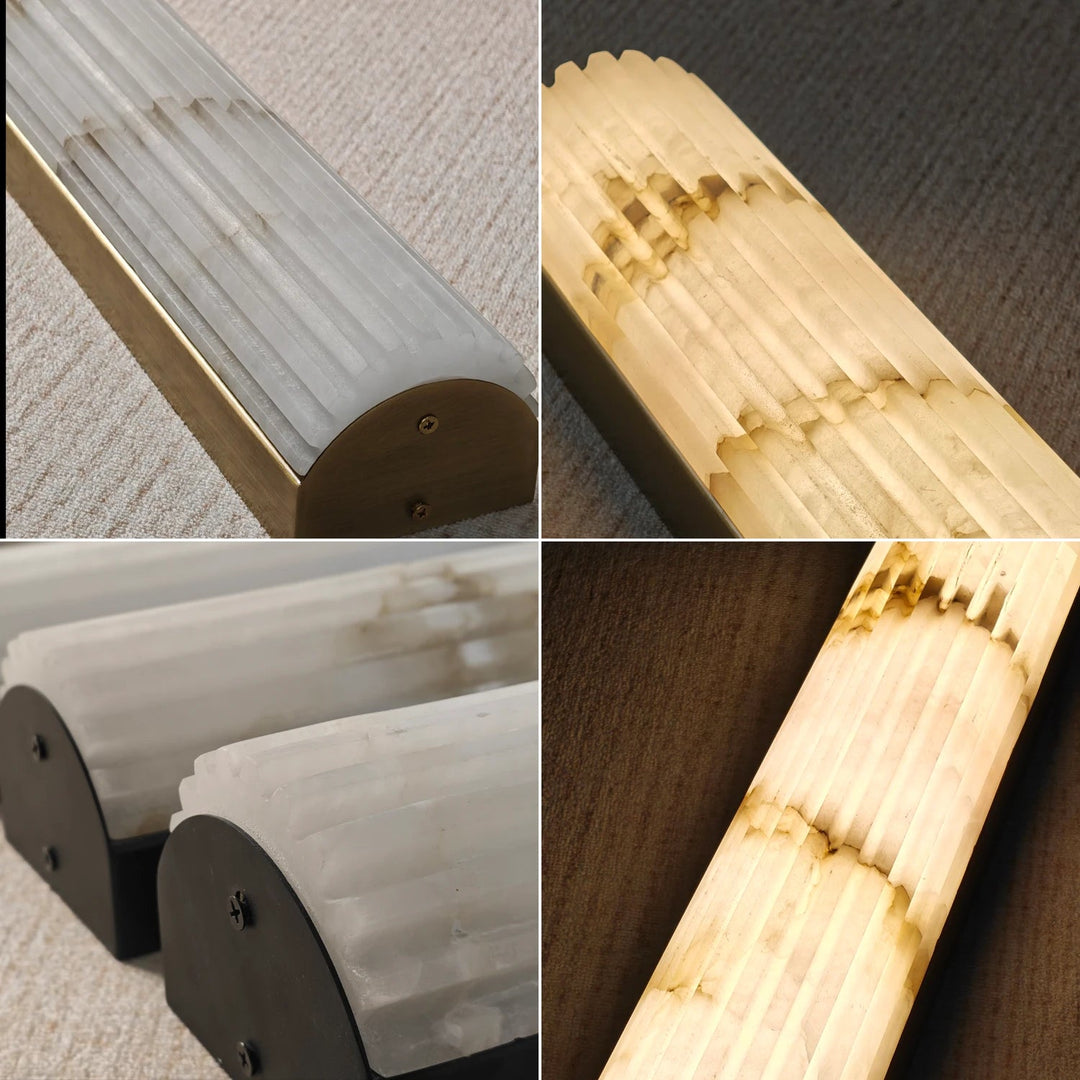 Aplique de pared Pilaster de alabastro