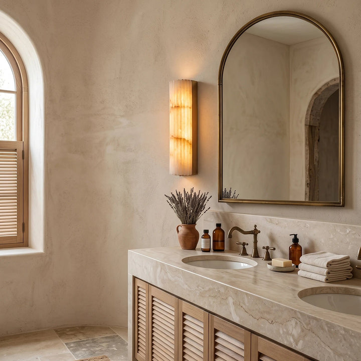 Aplique de pared Pilaster de alabastro