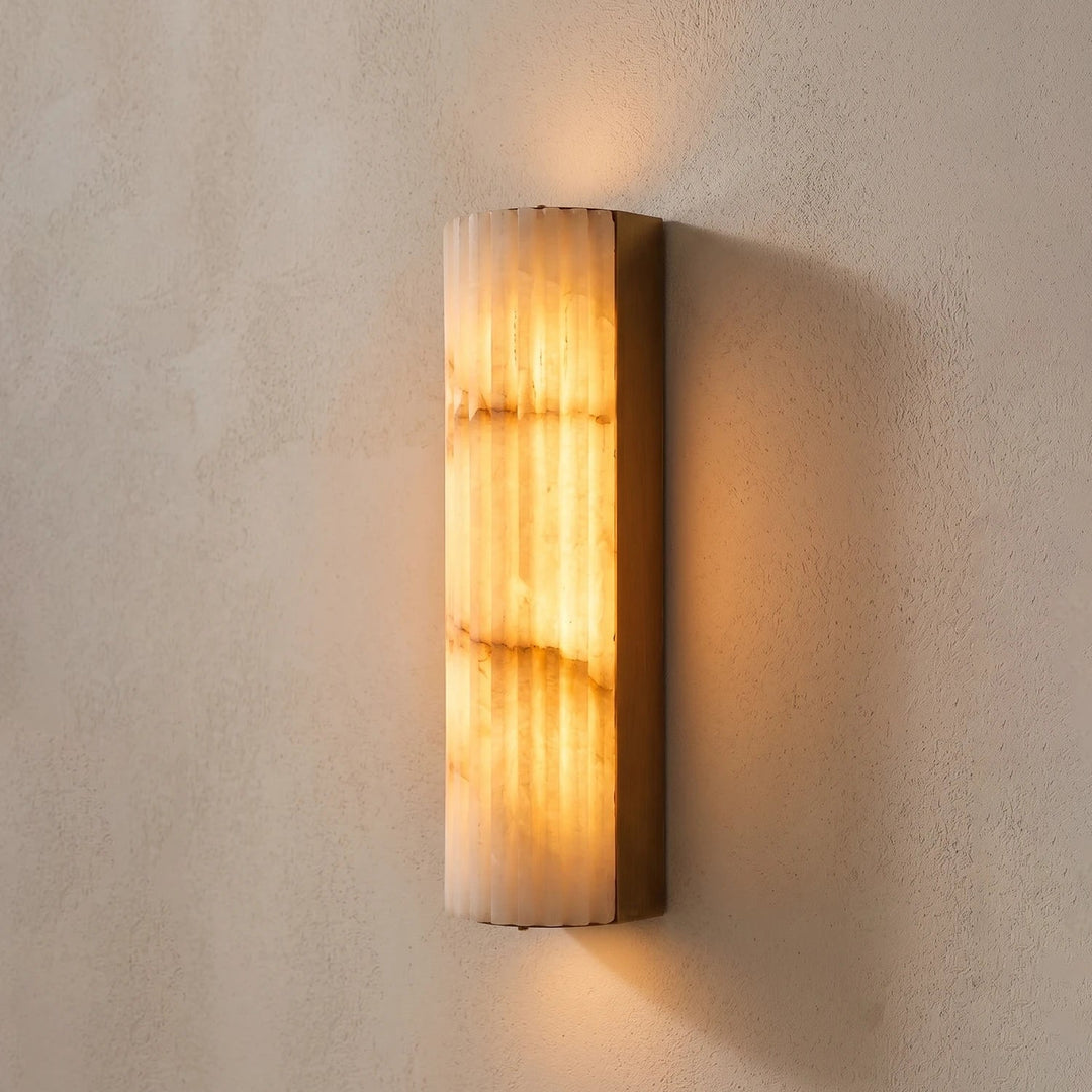 Aplique de pared Pilaster de alabastro