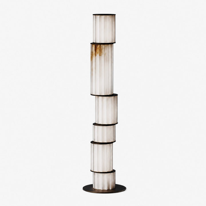 Pillar Alabaster Floor Lamp - Vakkerlight