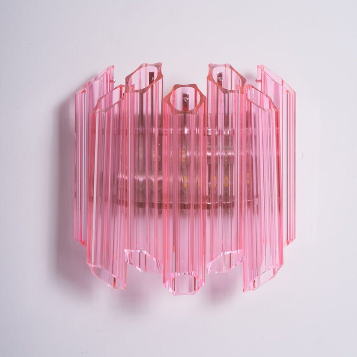 Pink Palermo Murano Wall Lamp - Vakkerlight