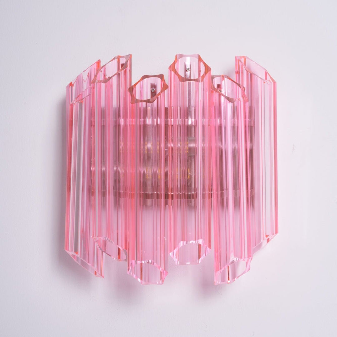 Pink Palermo Murano Wall Lamp - Vakkerlight