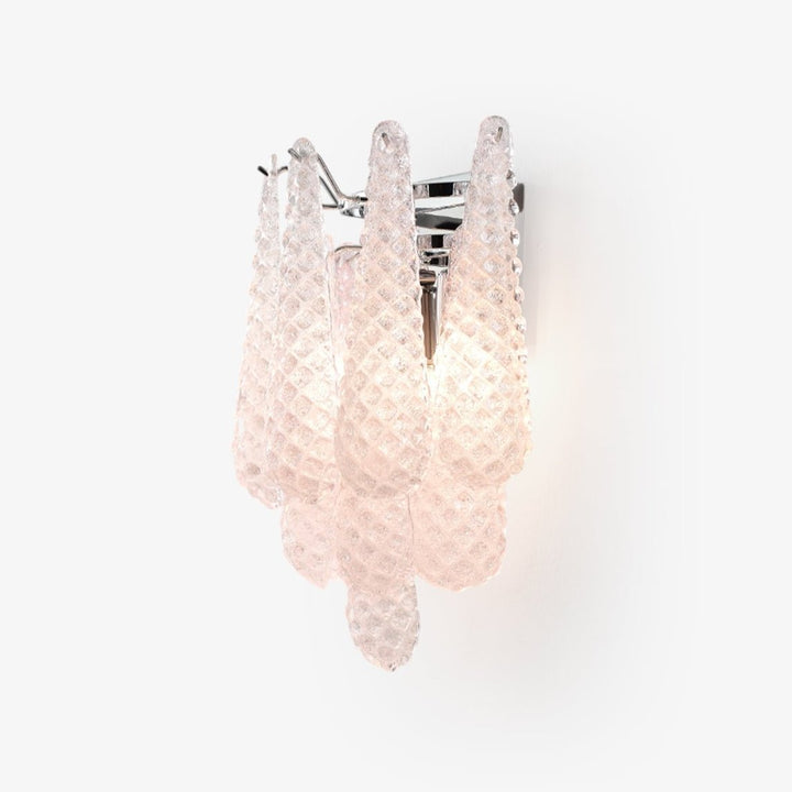 Pink Waffle Wall Sconce - Vakkerlight