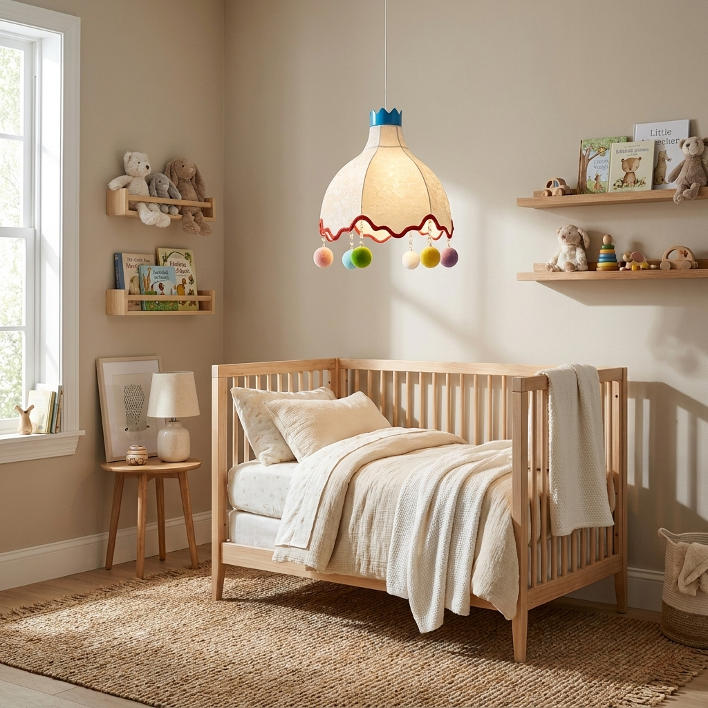 Pippi Kids Fabric Pendant Light