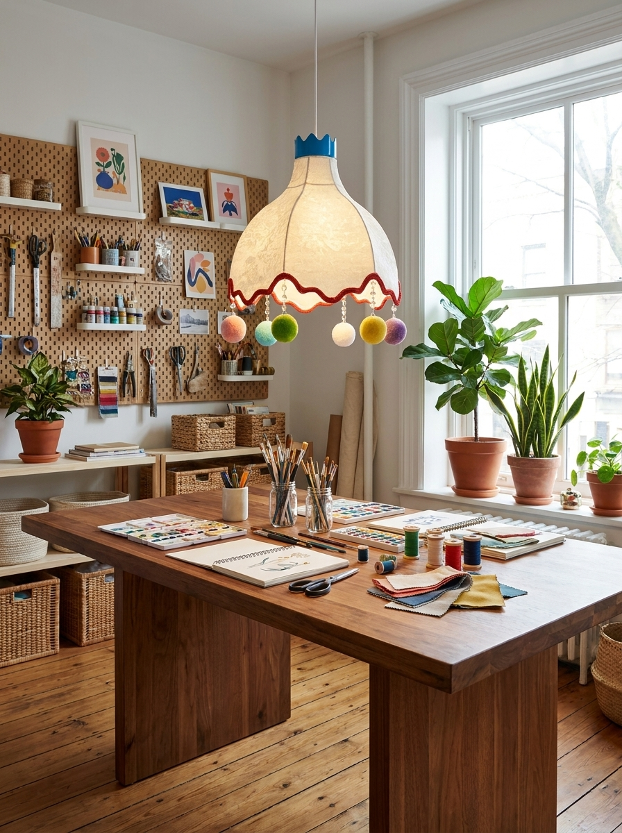 Pippi Kids Fabric Pendant Light