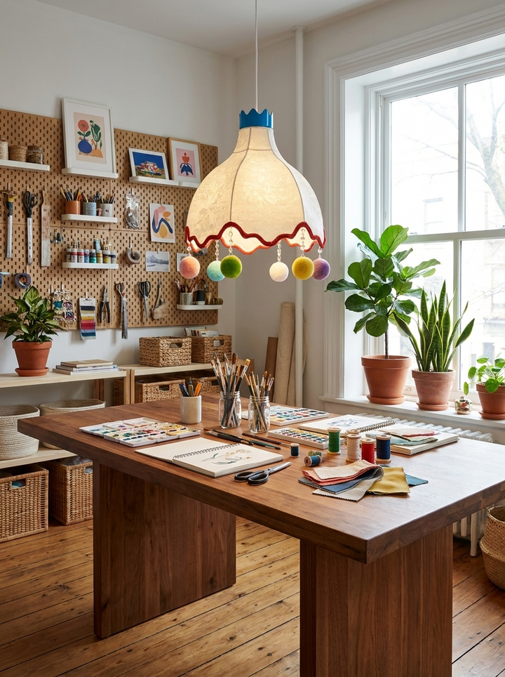 Pippi Kids Fabric Pendant Light