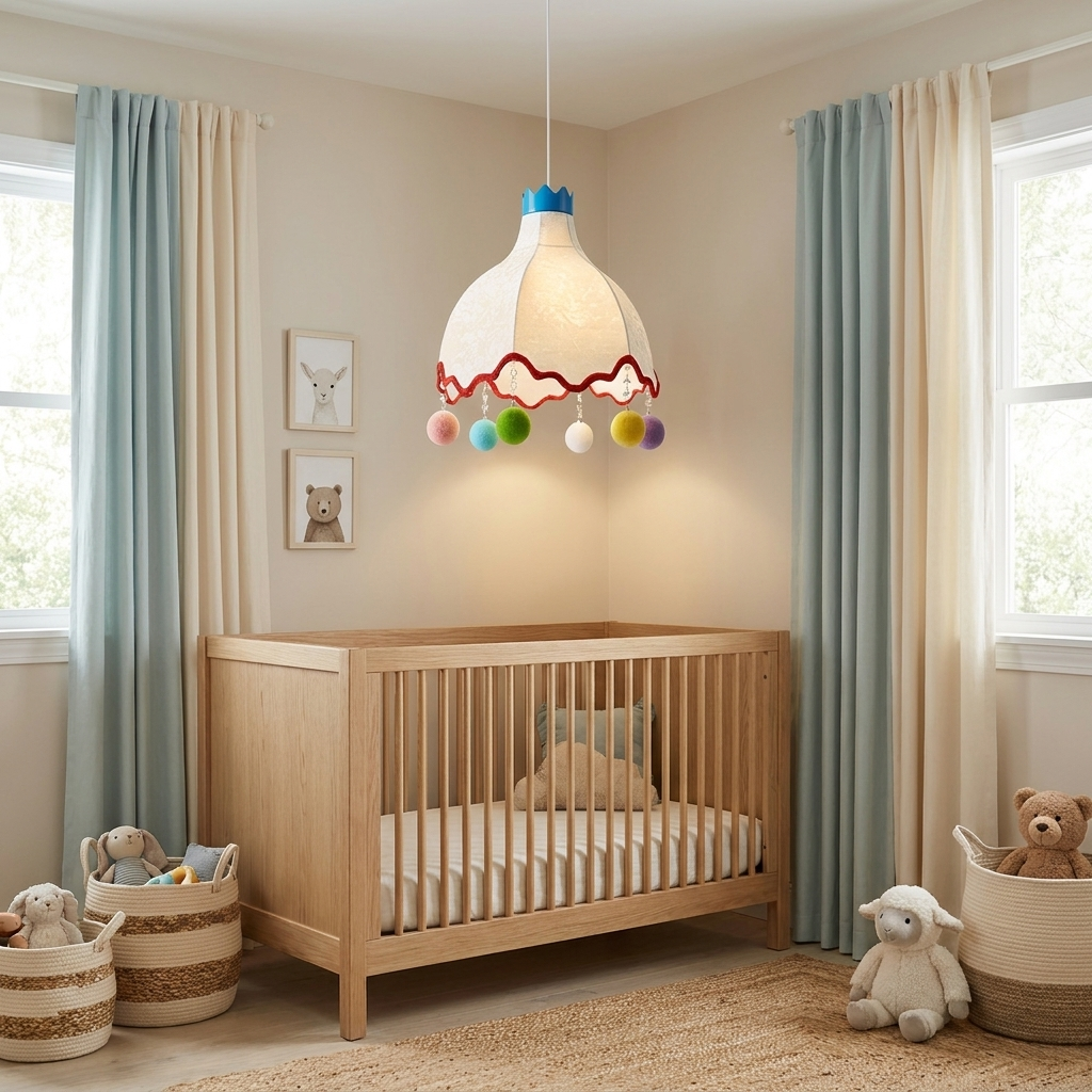 Pippi Kids Fabric Pendant Light