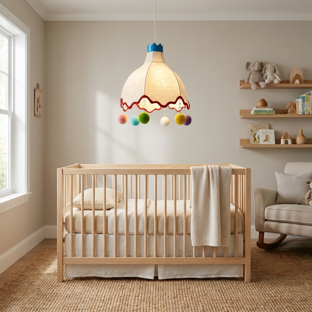 Pippi Kids Fabric Pendant Light