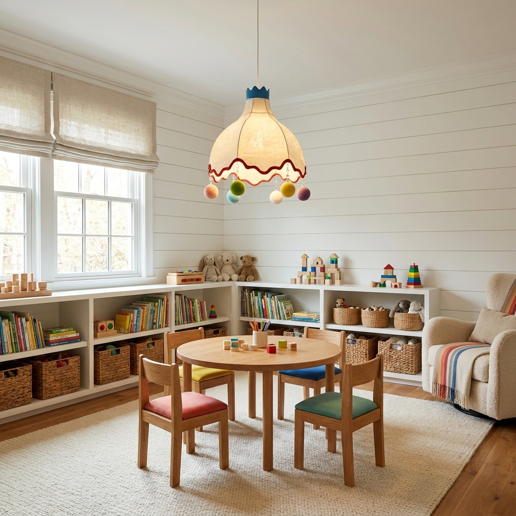 Pippi Kids Fabric Pendant Light