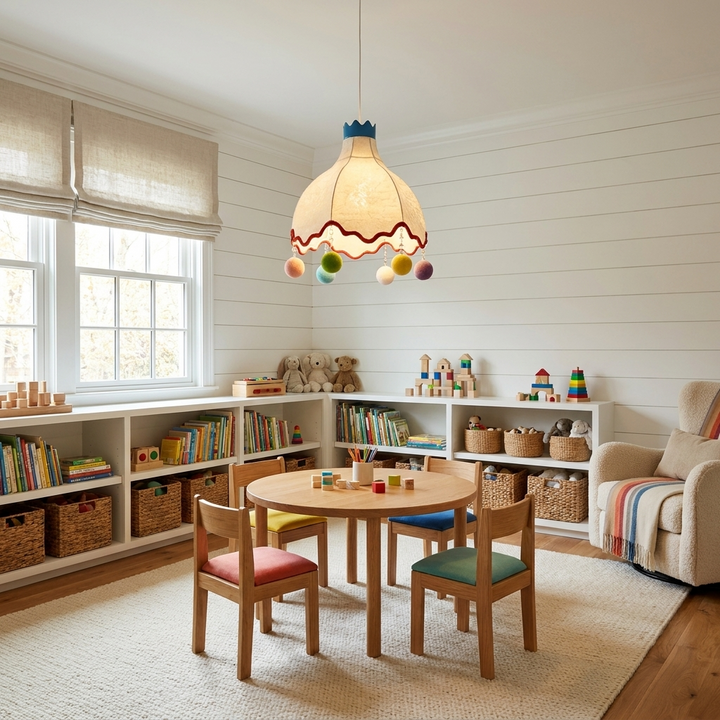 Pippi Kids Fabric Pendant Light