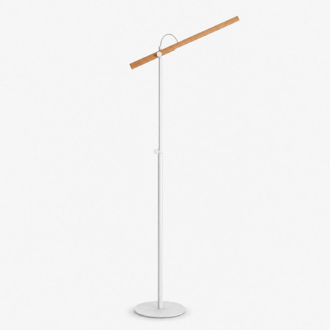 Pivota Wood Floor Reading Lamp - Vakkerlight