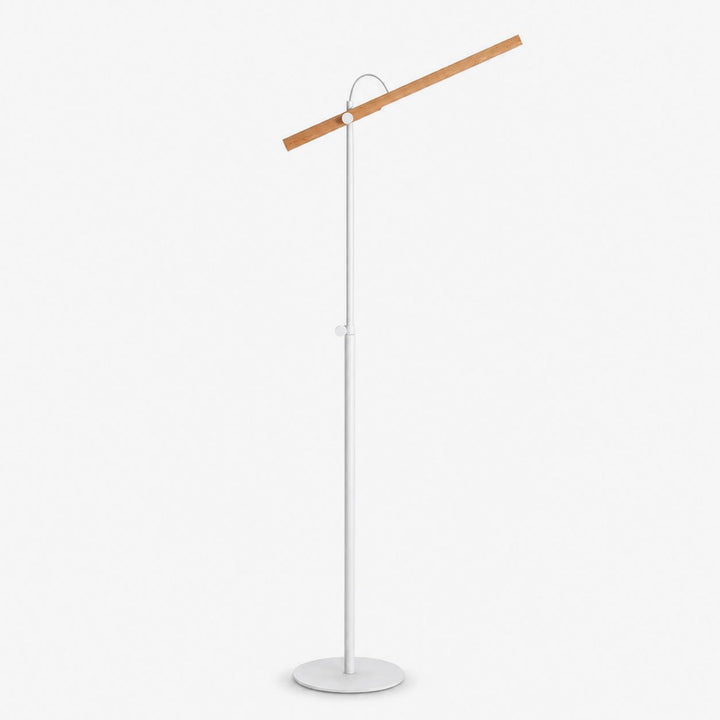 Pivota Wood Floor Reading Lamp - Vakkerlight