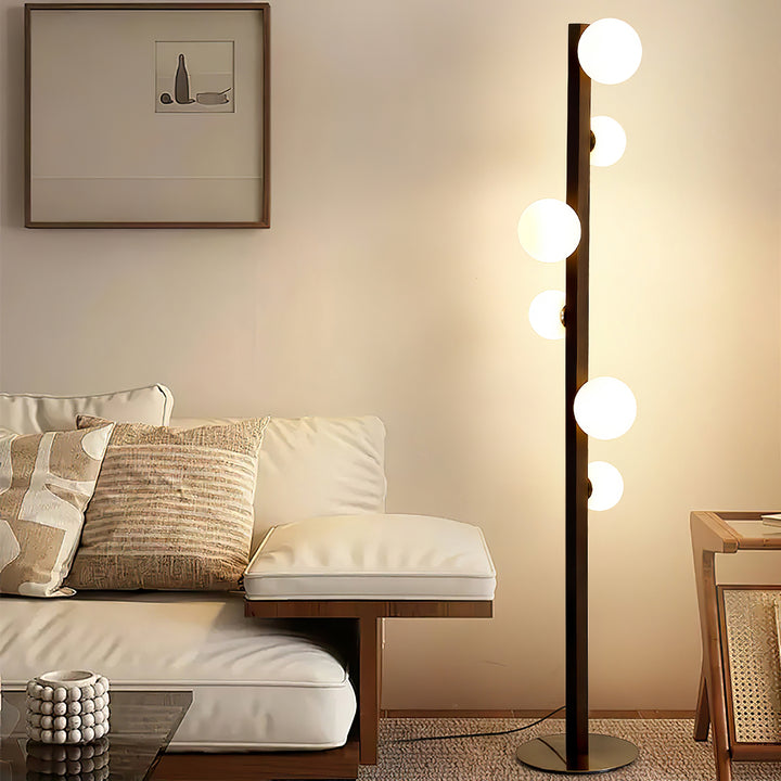 Planeta Wood Floor Lamp - Vakkerlight