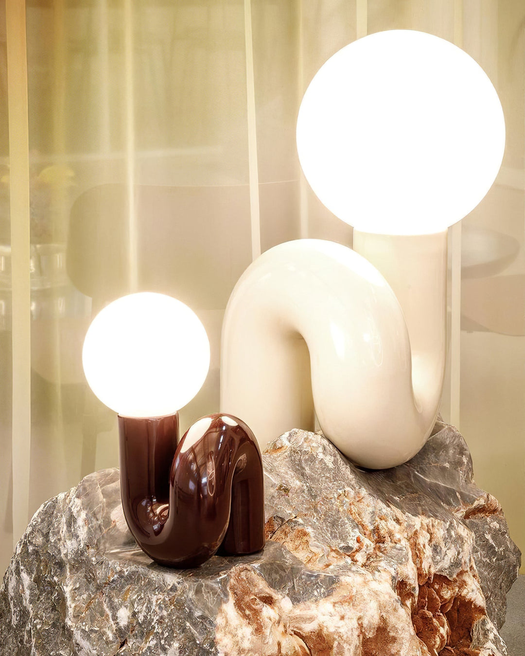 Playful N Shape Table Lamp - Vakkerlight